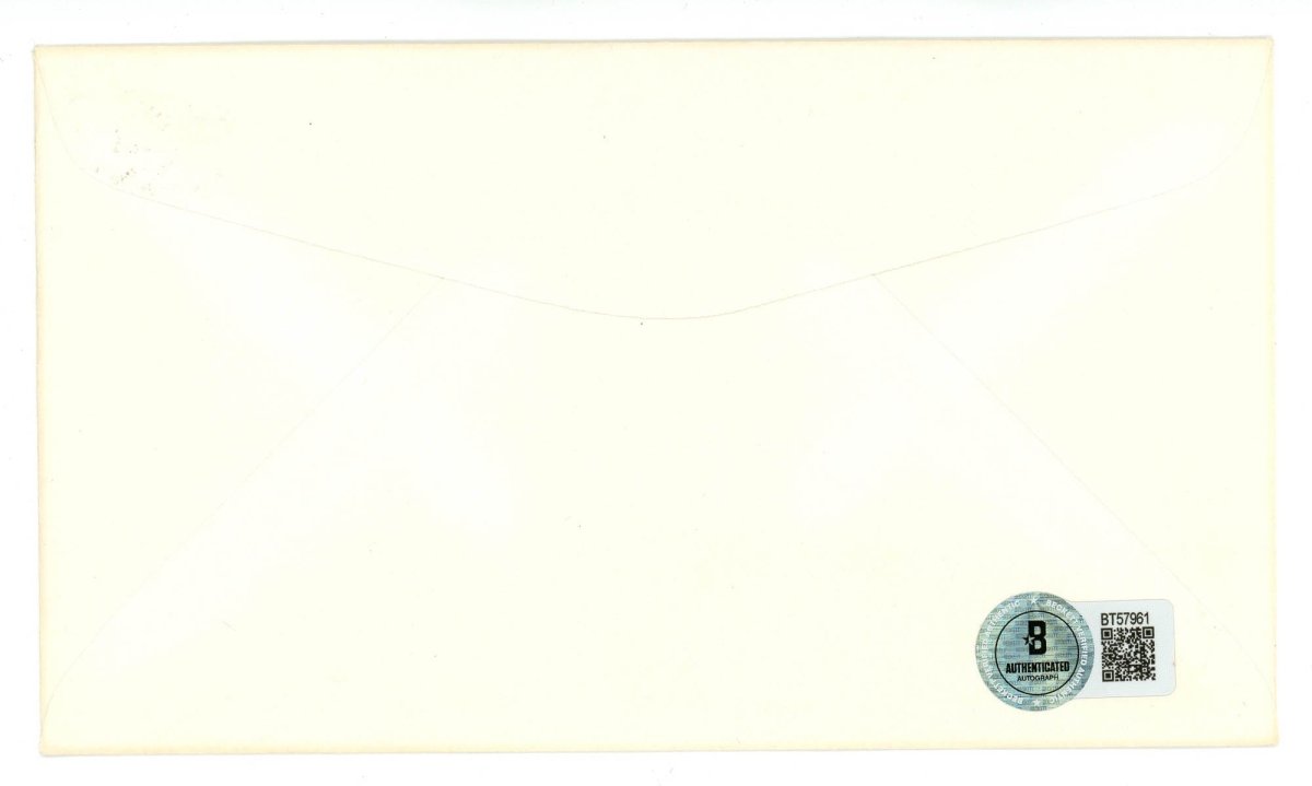Jack Clark Signed Auto Gateway Cover FDC Beckett BAS