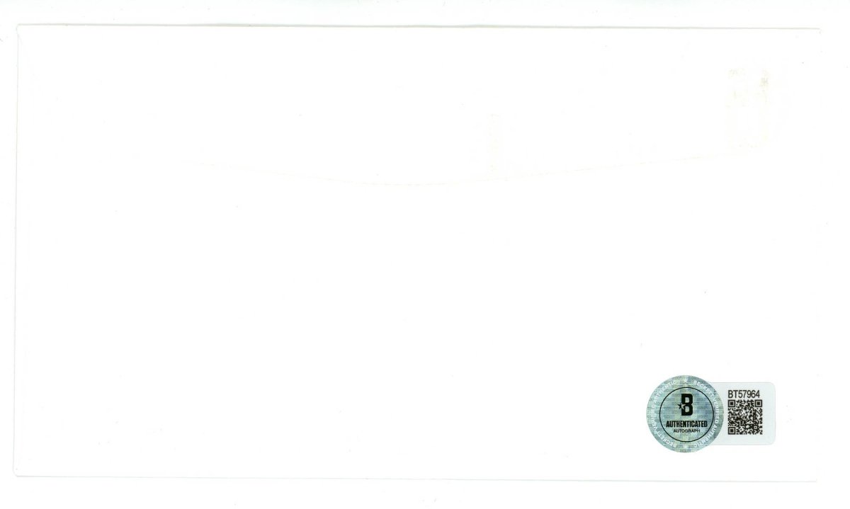 Bill Mueller Signed Auto Gateway Cover FDC Beckett BAS