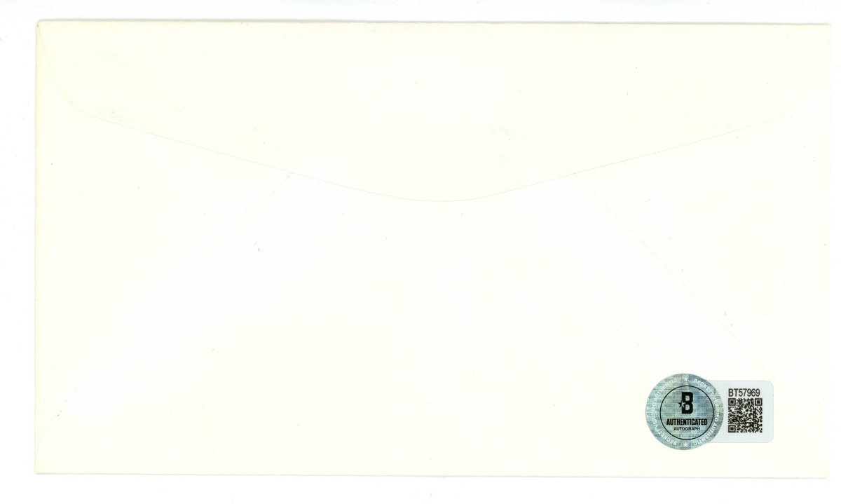 Pete Rose Signed Auto Ty Cobb Gateway Cover FDC Beckett BAS