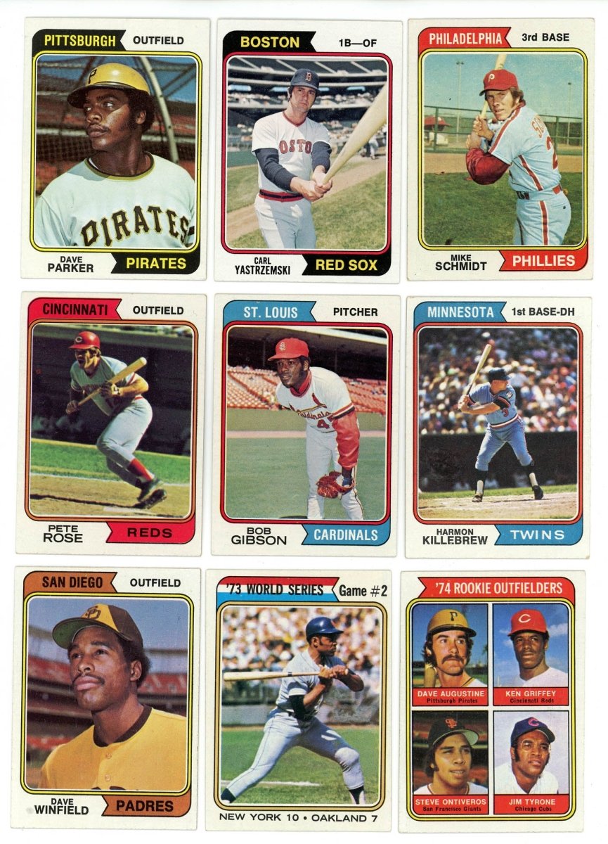 1974 TOPPS BASEBALL COMPLETE SET BREAK - 20 CARDS PER BOX! INCLUDES 2 HOFers!