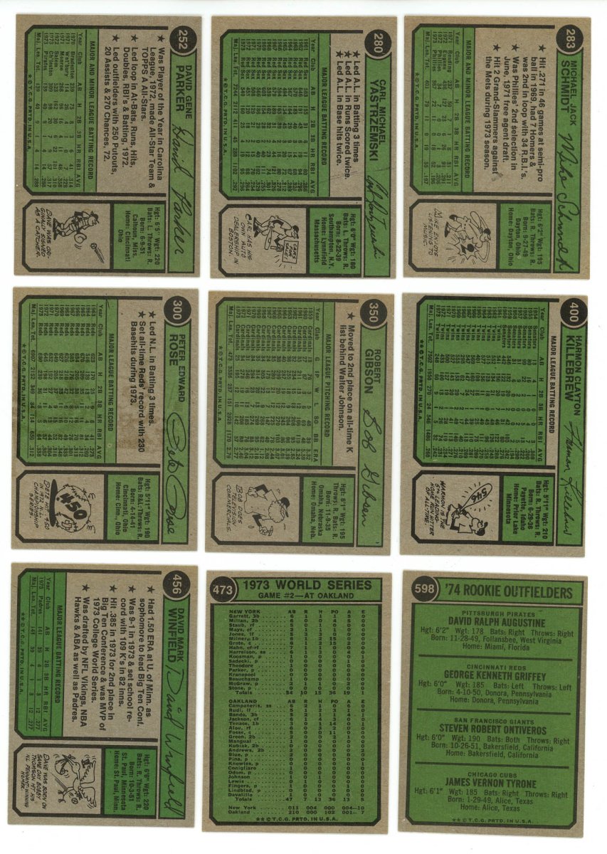1974 TOPPS BASEBALL COMPLETE SET BREAK - 20 CARDS PER BOX! INCLUDES 2 HOFers!