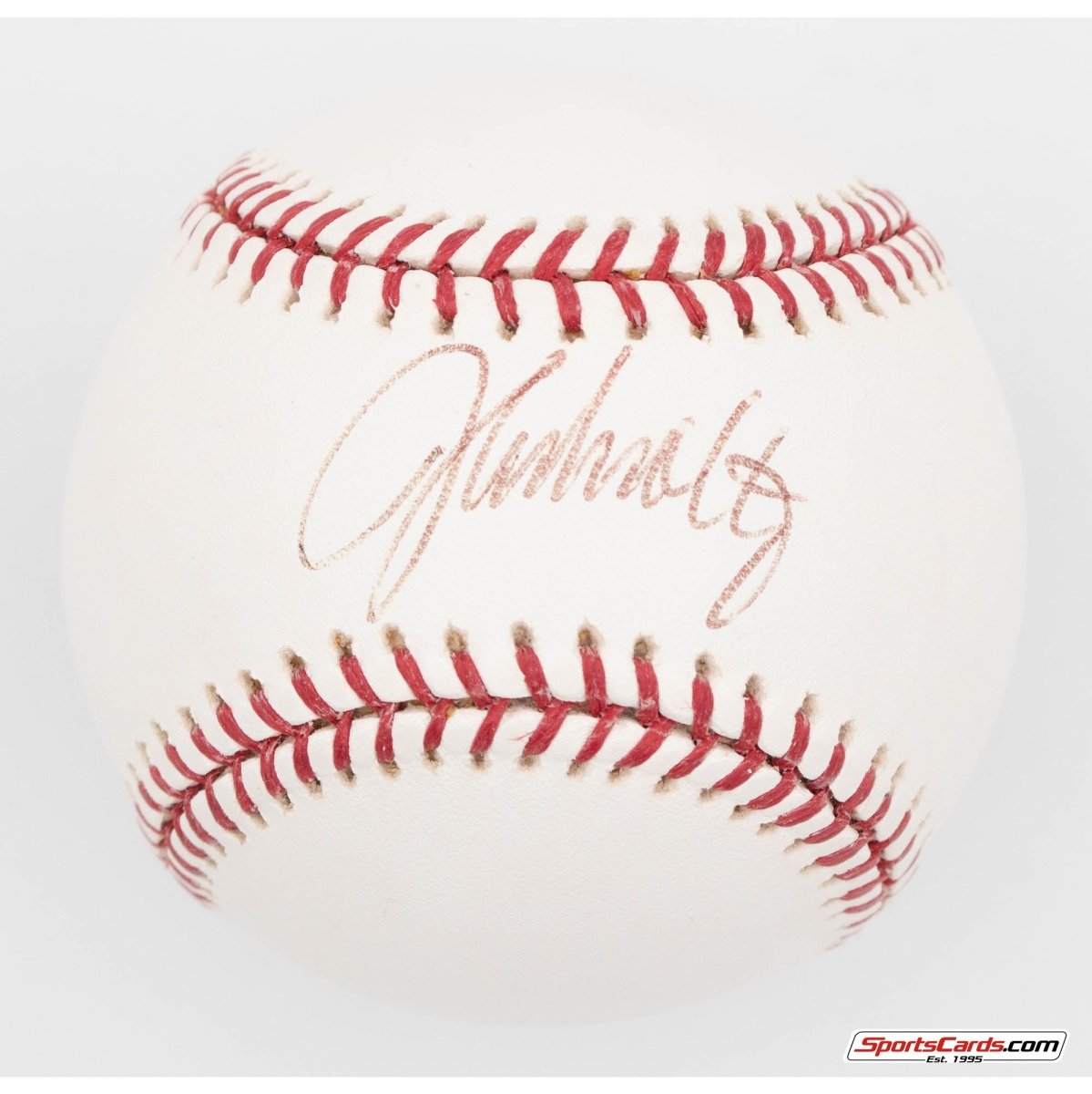 John Smoltz Single Signed Autographed Baseball BAS