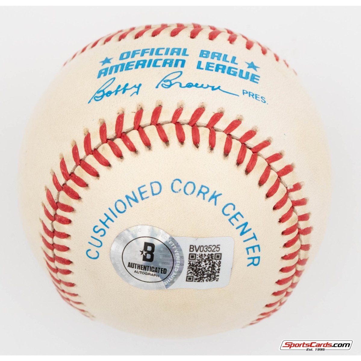 Nolan Ryan Single Signed Autographed Baseball BAS