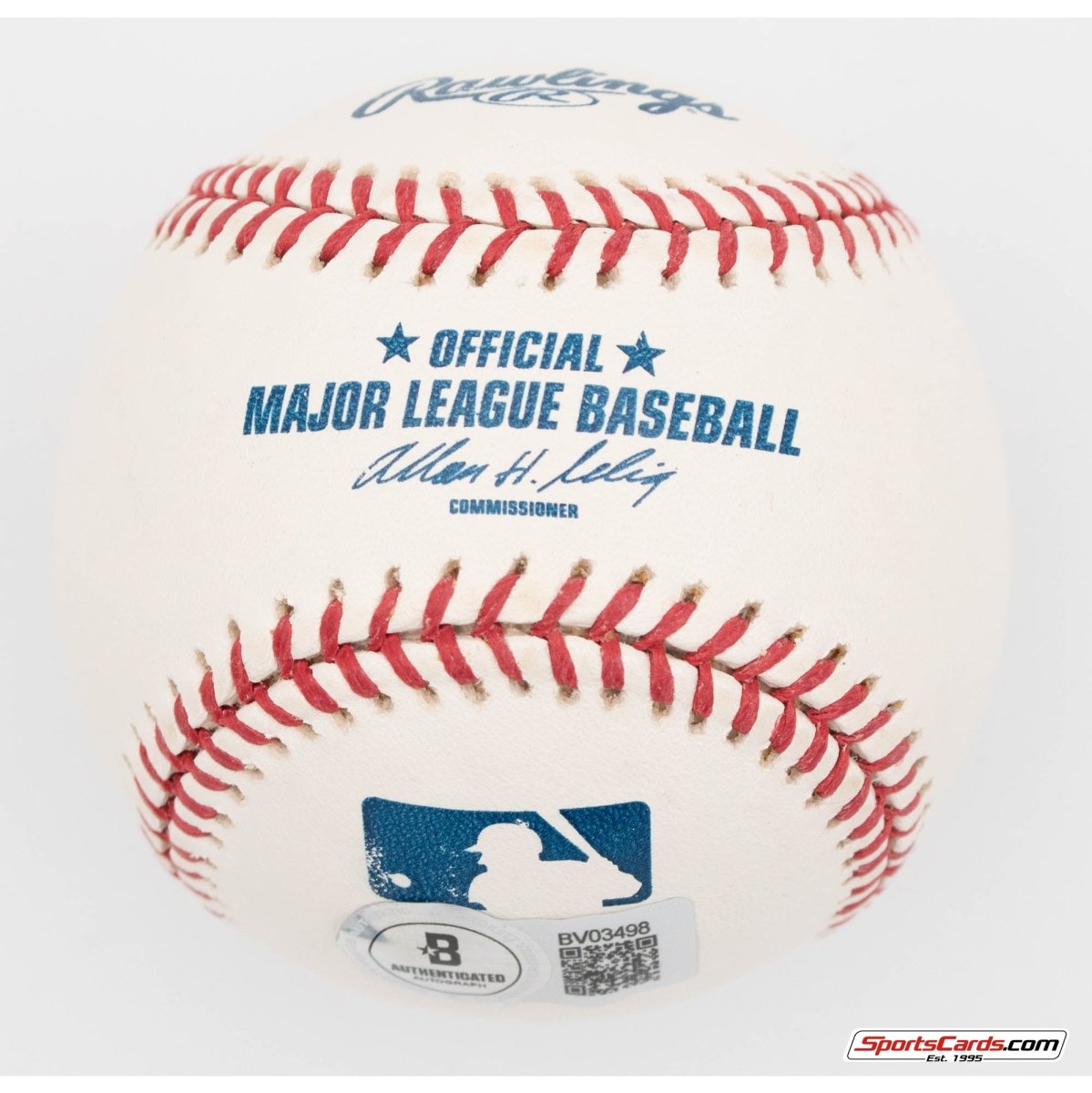 Troy Percival "300 Saves" Single Signed Autographed Baseball BAS