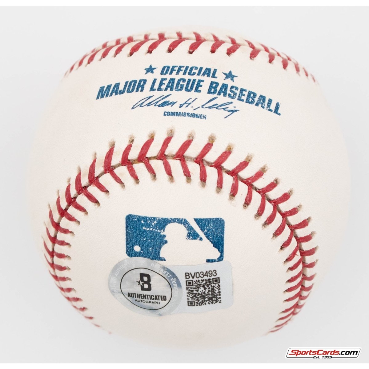 Ivan Rodriguez "#7" Single Signed Autographed Baseball BAS