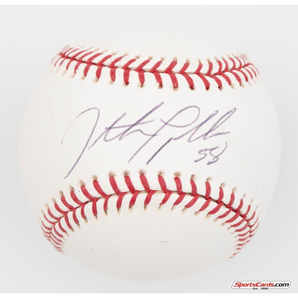 Jonathan Papelbon Single Signed Autographed Baseball BAS