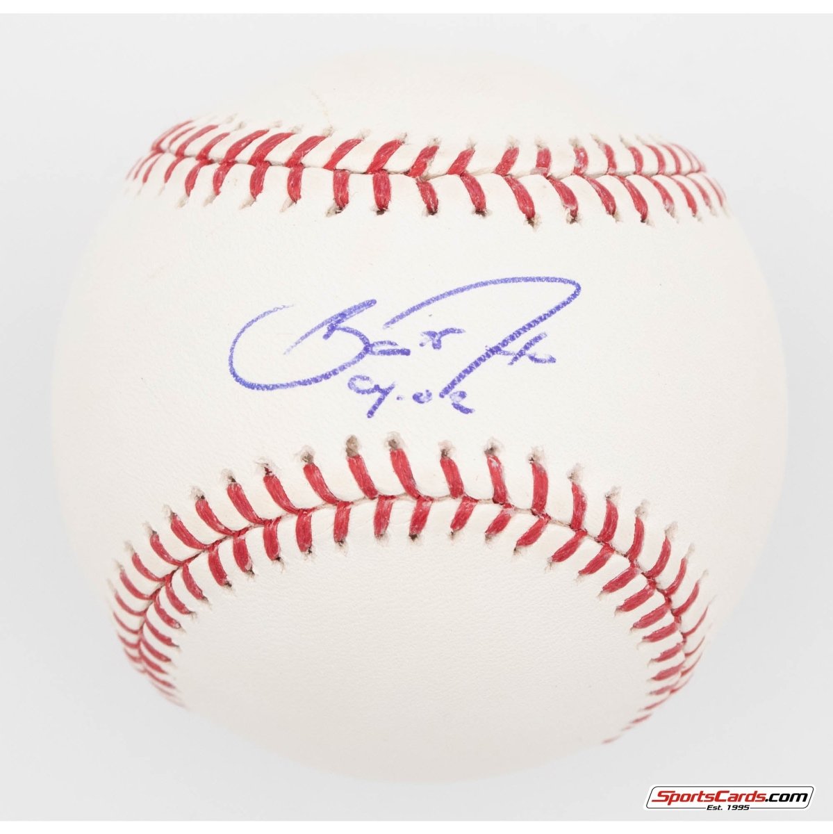 Barry Zito "Cy 02" Single Signed Autographed Baseball BAS