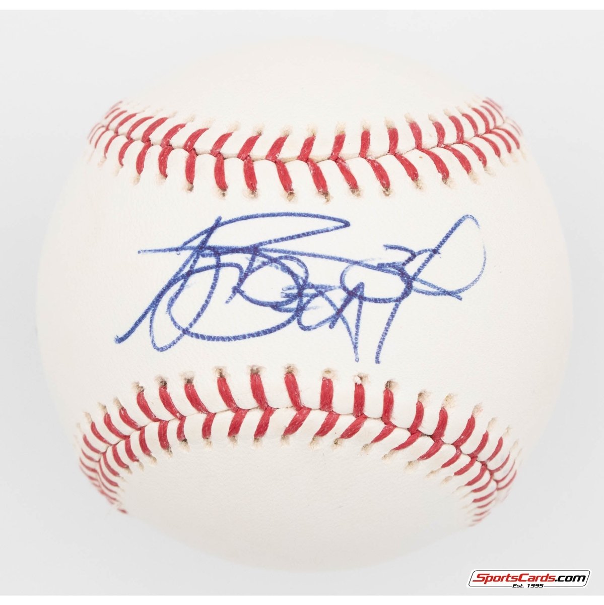 A.J. Burnett Single Signed Autographed Baseball BAS