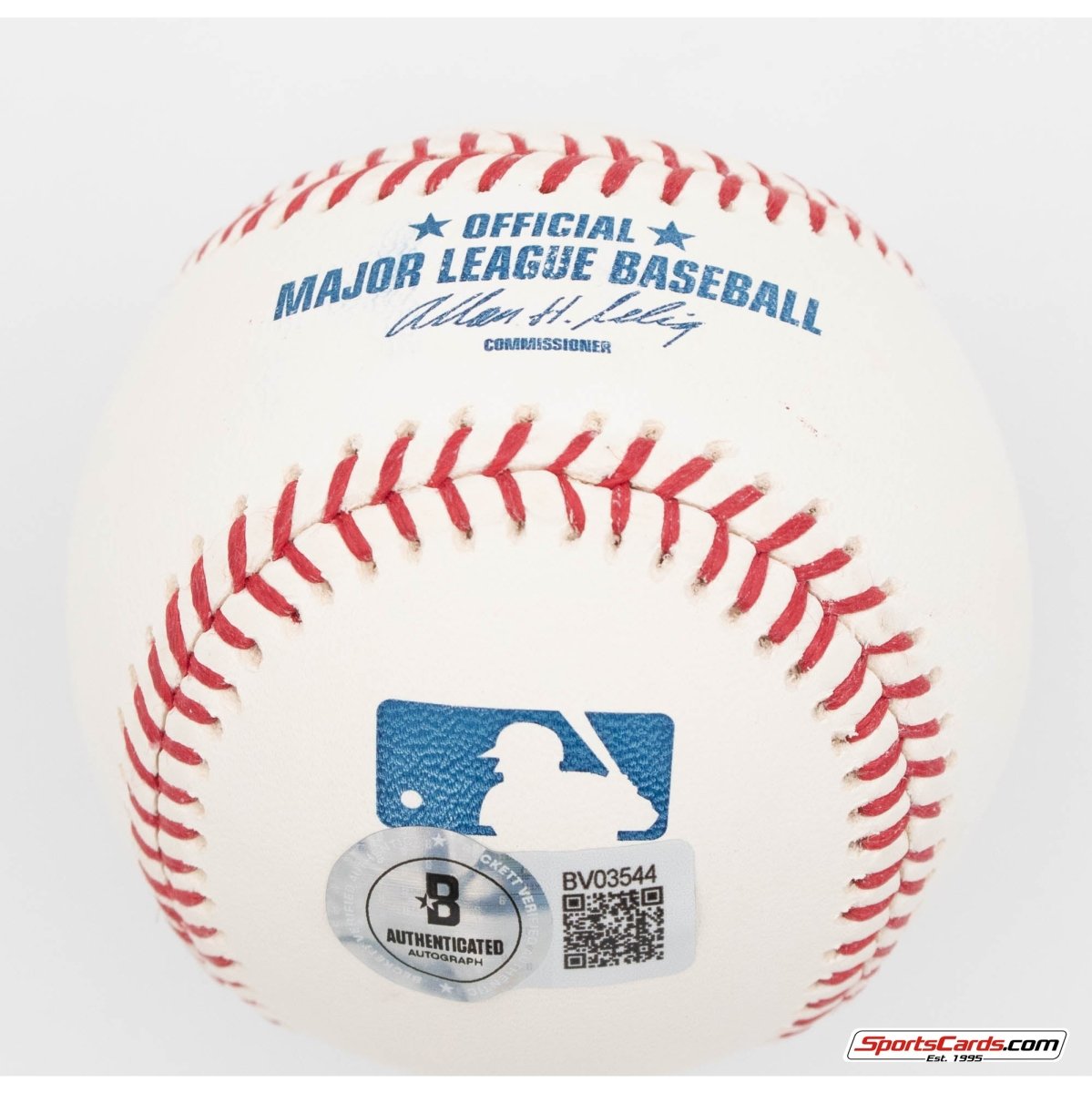 A.J. Burnett Single Signed Autographed Baseball BAS