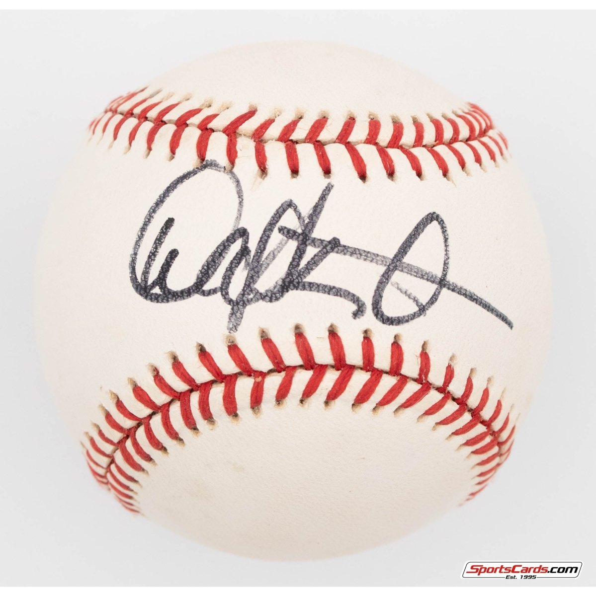 Dave Stewart Single Signed Autographed Baseball BAS