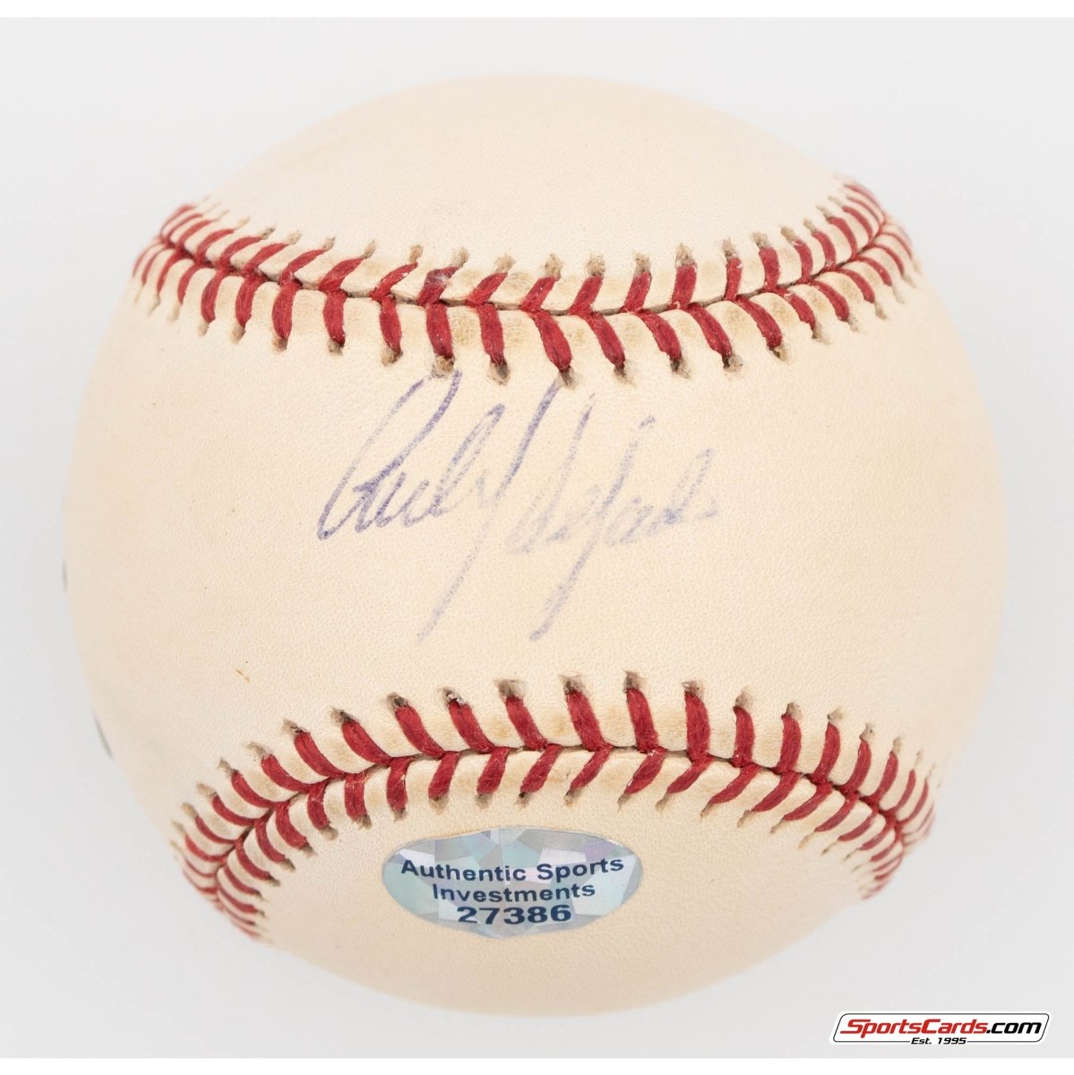 Carlos Delgado Single Signed Autographed Baseball BAS