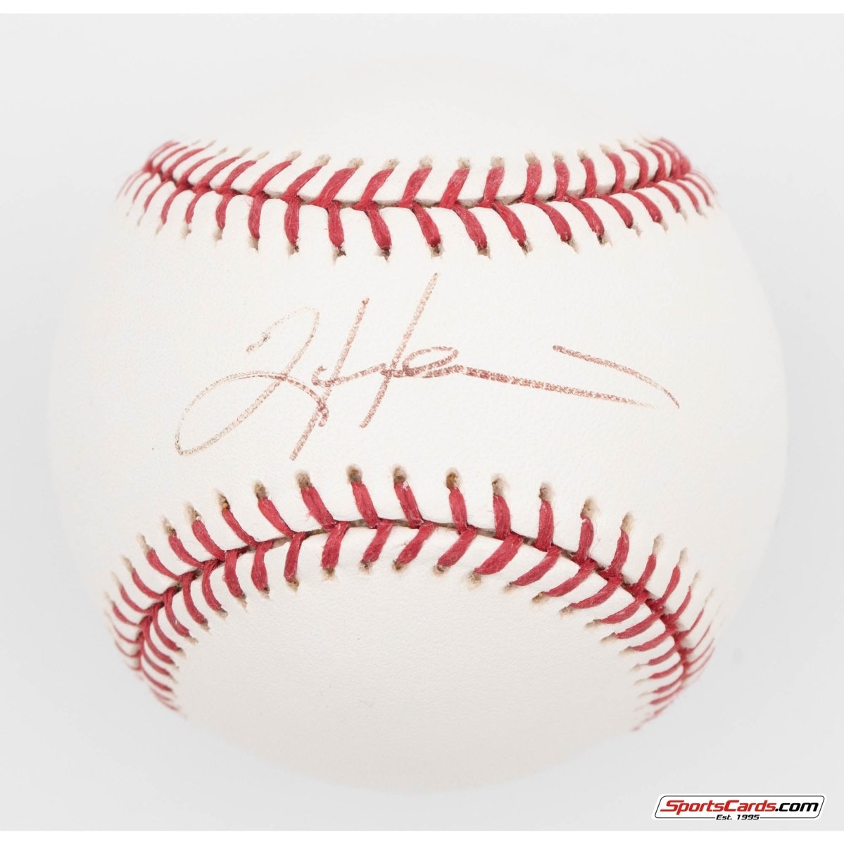 Tim Hudson Single Signed Autographed Baseball BAS