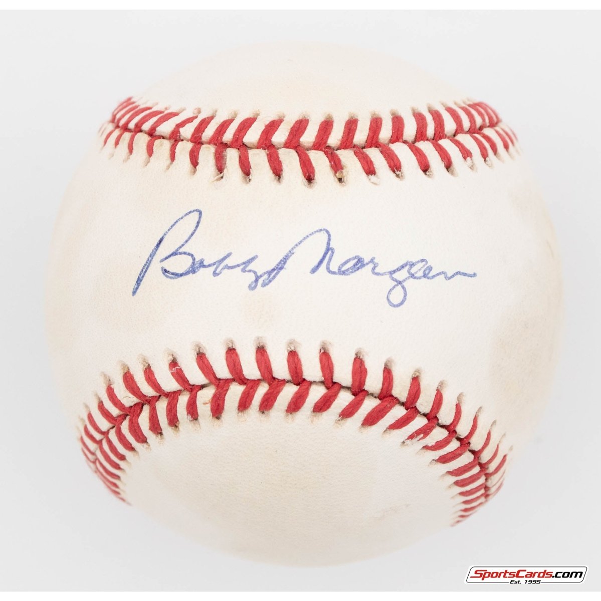 Bobby Morgan Single Signed Autographed Baseball BAS