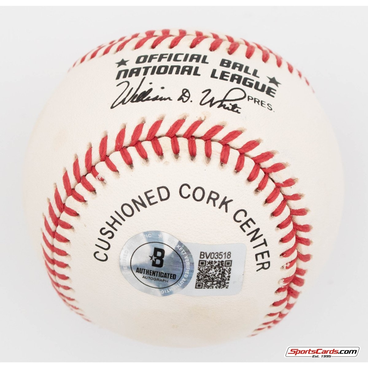 Bobby Morgan Single Signed Autographed Baseball BAS