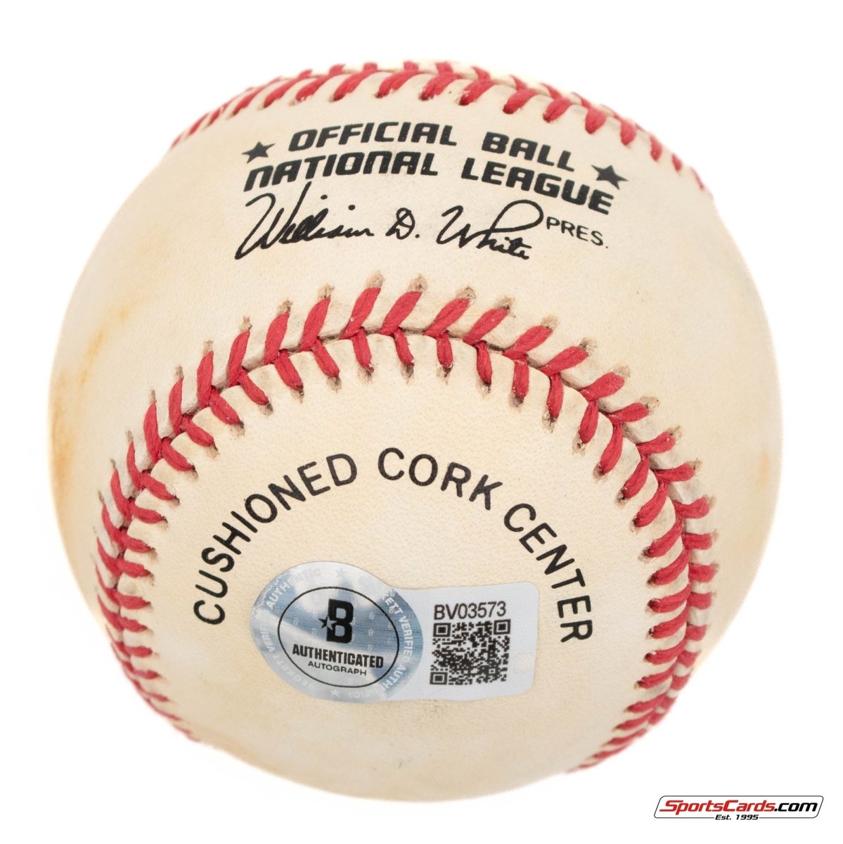 Billy Loes Single Signed Autographed Baseball BAS - 1955 Brooklyn Dodgers