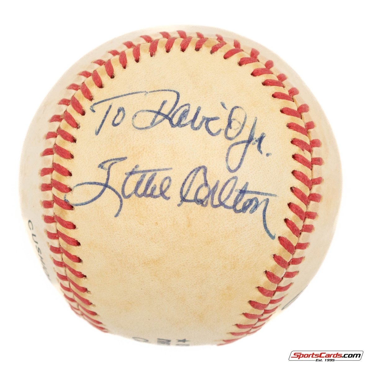 Steve Carlton Single Signed Autographed Baseball BAS