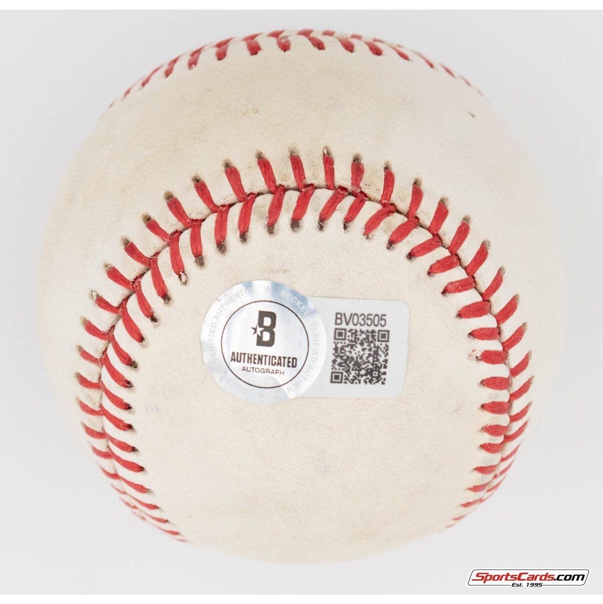 Ralph Kiner Single Signed Autographed Baseball BAS