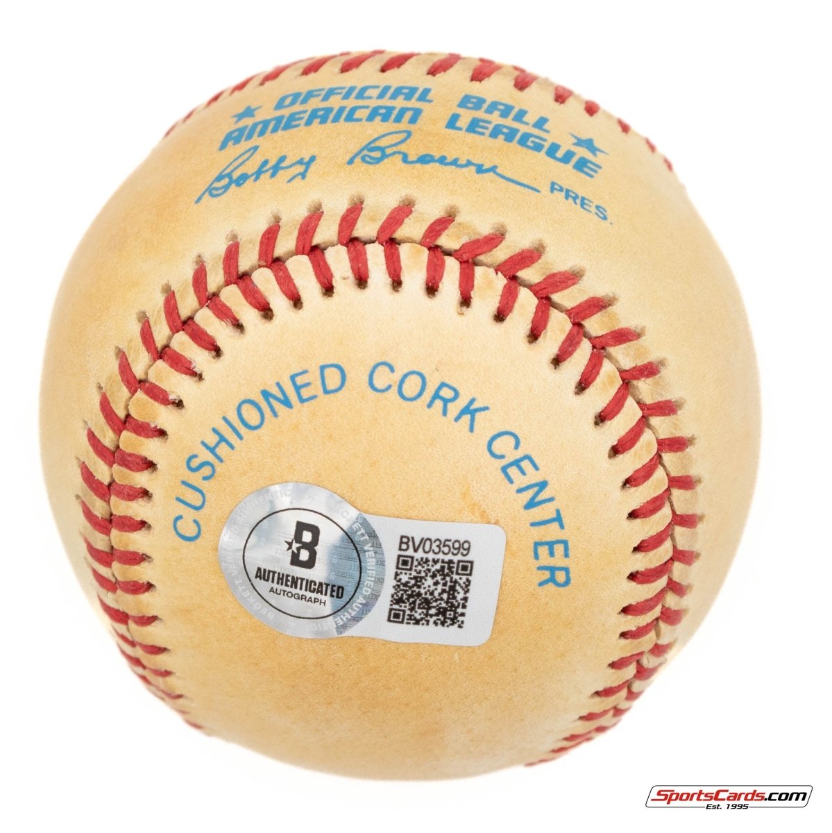 Bob Lemon Single Signed Autographed Baseball BAS