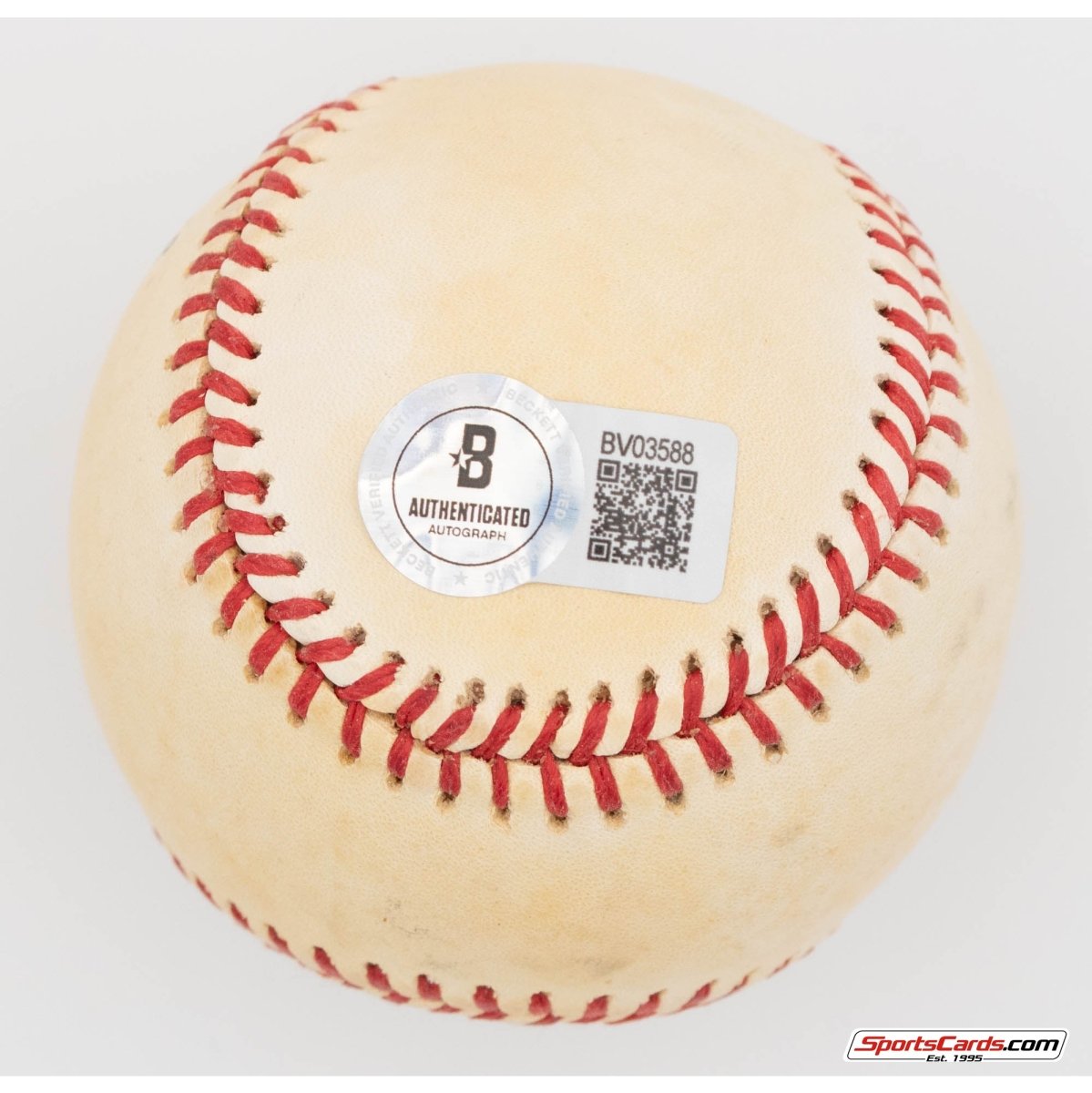 Todd Worrell &quot;1986 Firemen of the Year&quot; Single Signed Autographed Baseball BAS