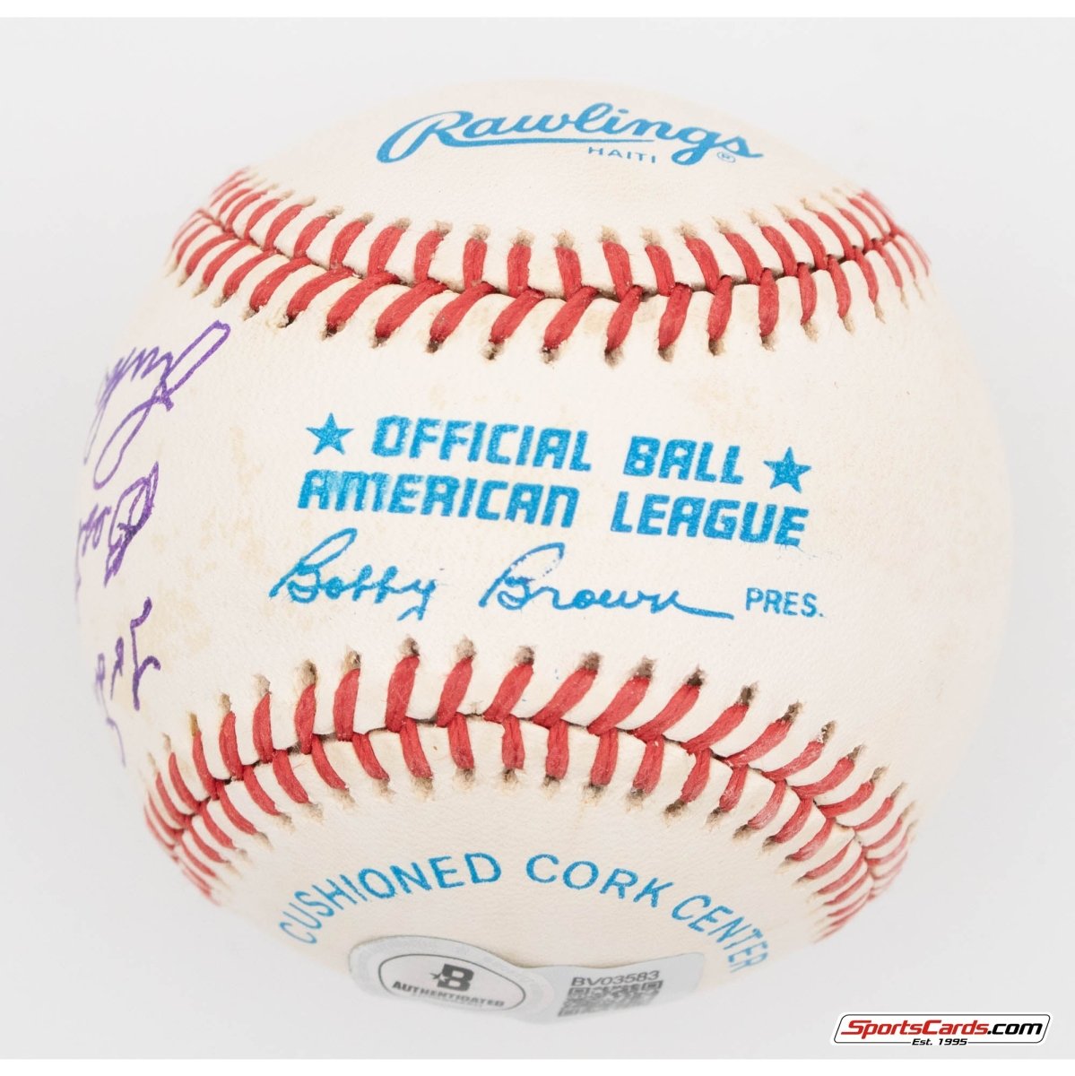 Luke Appling Single Signed Autographed Baseball BAS