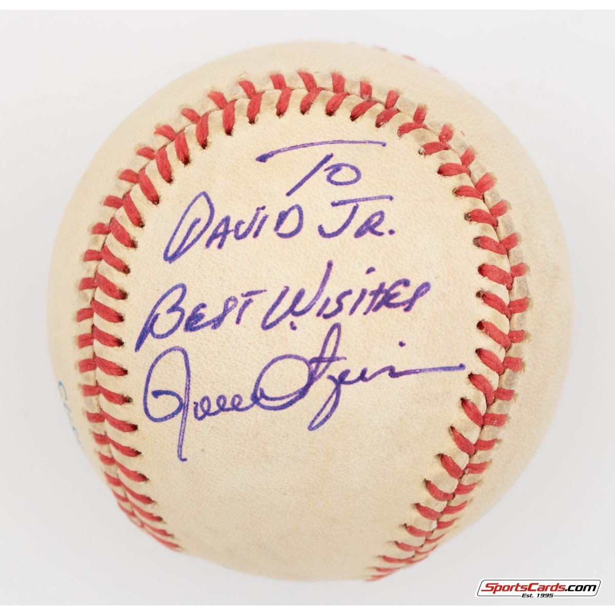 Rollie Fingers Single Signed Autographed Baseball BAS