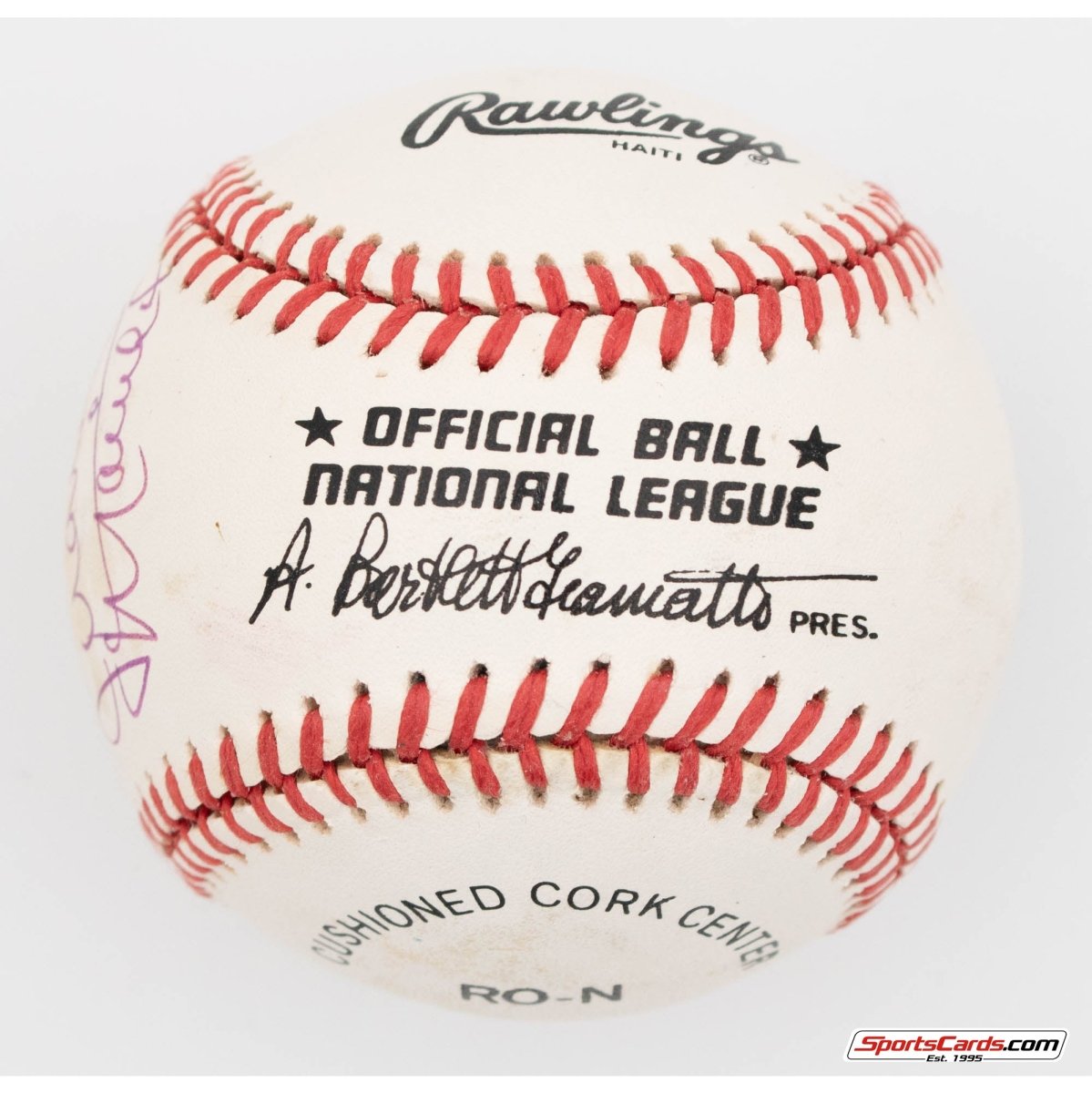 Juan Marichal Single Signed Autographed Baseball BAS