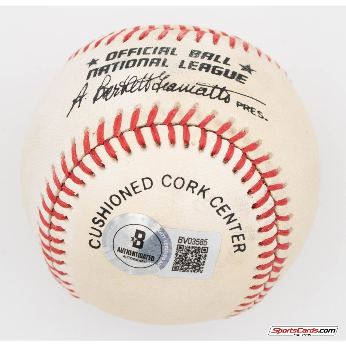 Duke Snider Single Signed Autographed Baseball BAS