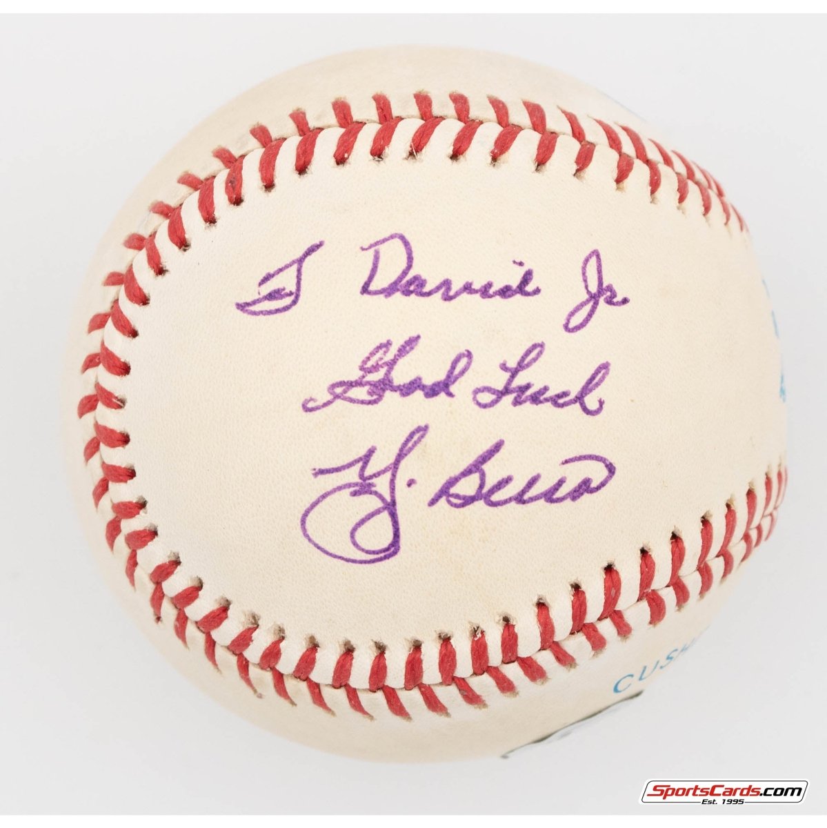 Yogi Berra Single Signed Autographed Baseball BAS