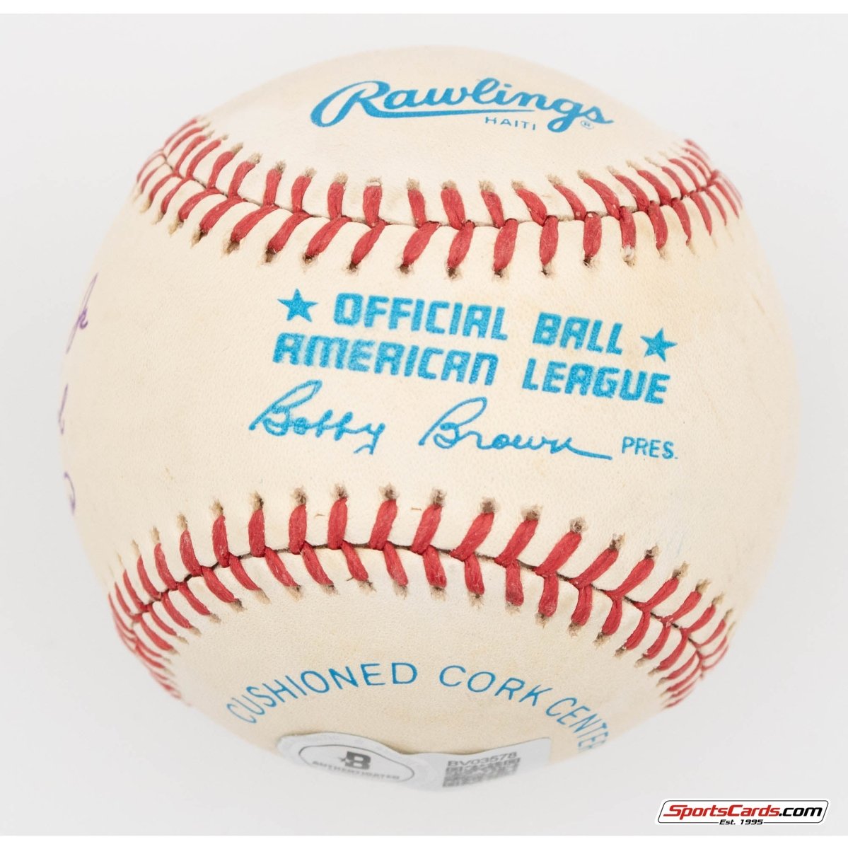 Yogi Berra Single Signed Autographed Baseball BAS