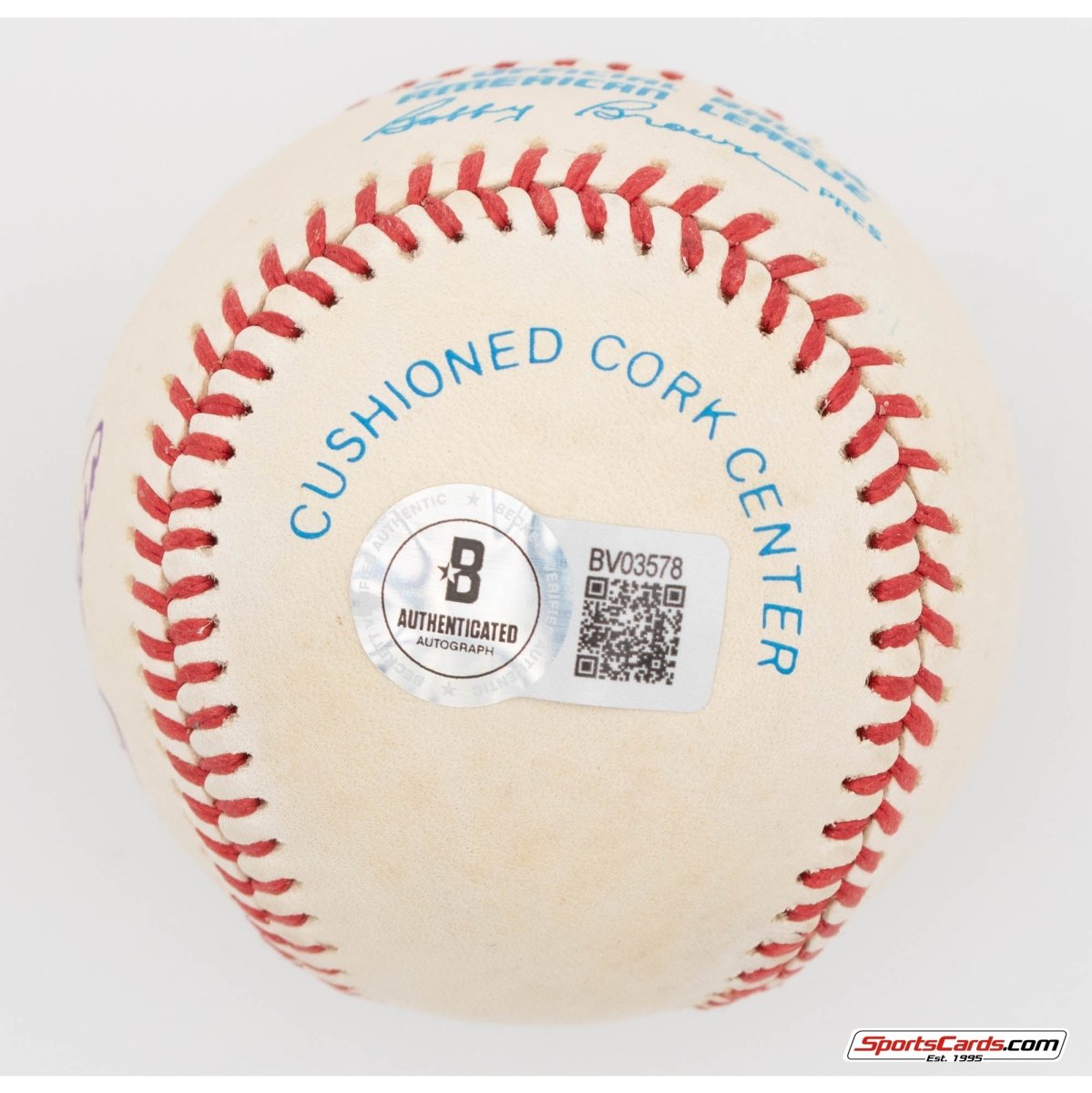 Yogi Berra Single Signed Autographed Baseball BAS