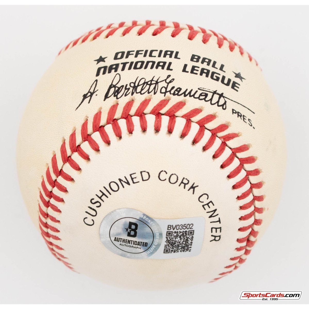 Robin Roberts Single Signed Autographed Baseball BAS