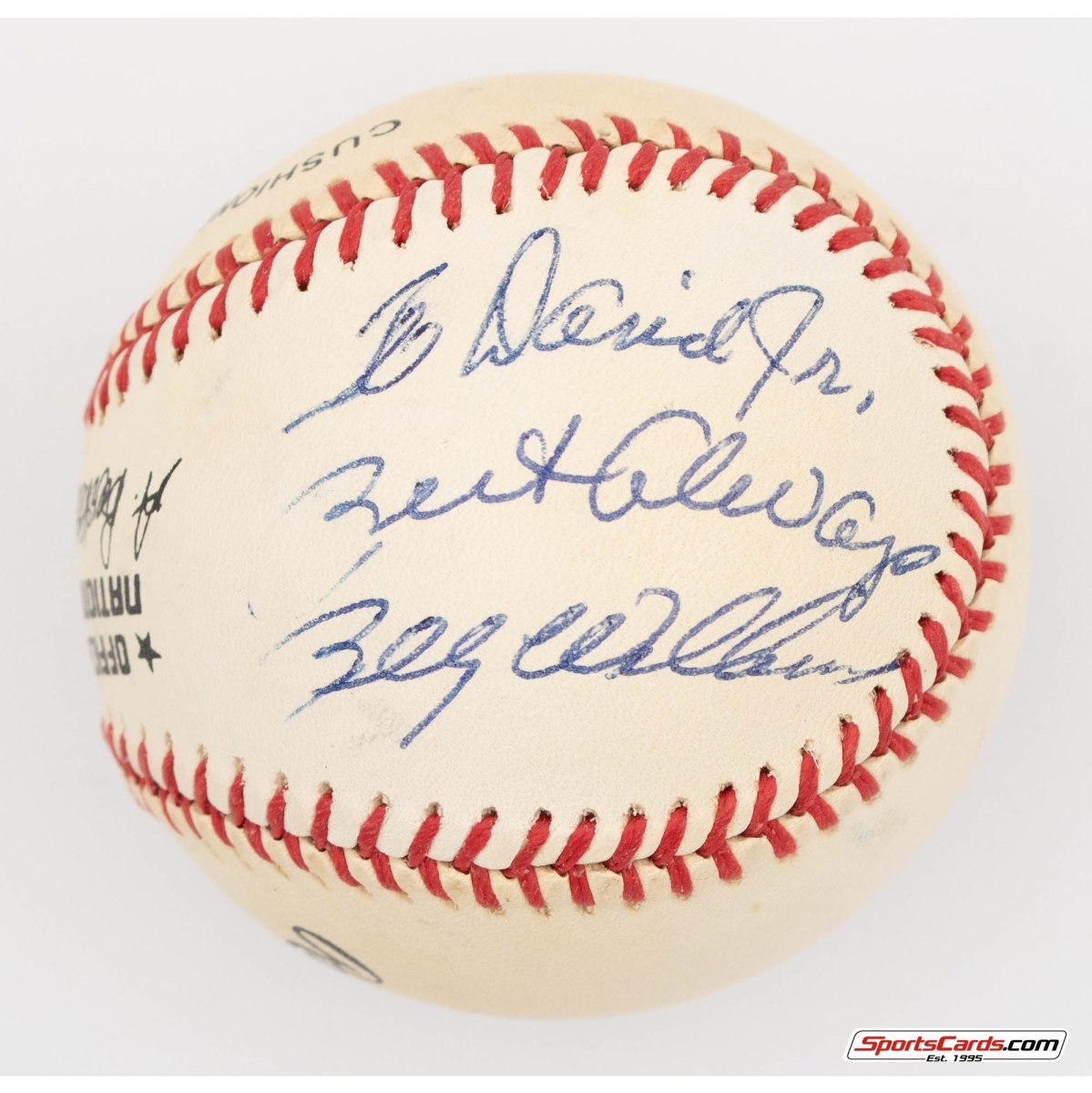 Billy Williams Single Signed Autographed Baseball BAS