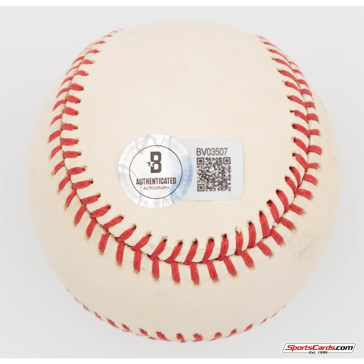 Denny McLain Single Signed Autographed Baseball BAS