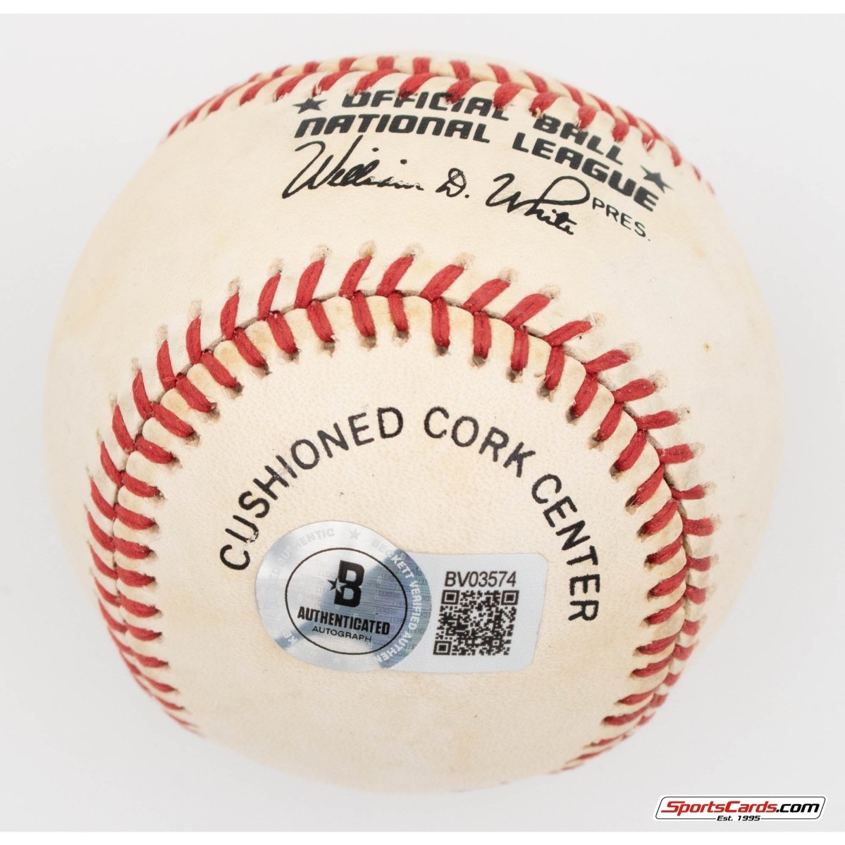 Frank Robinson Single Signed Autographed Baseball BAS