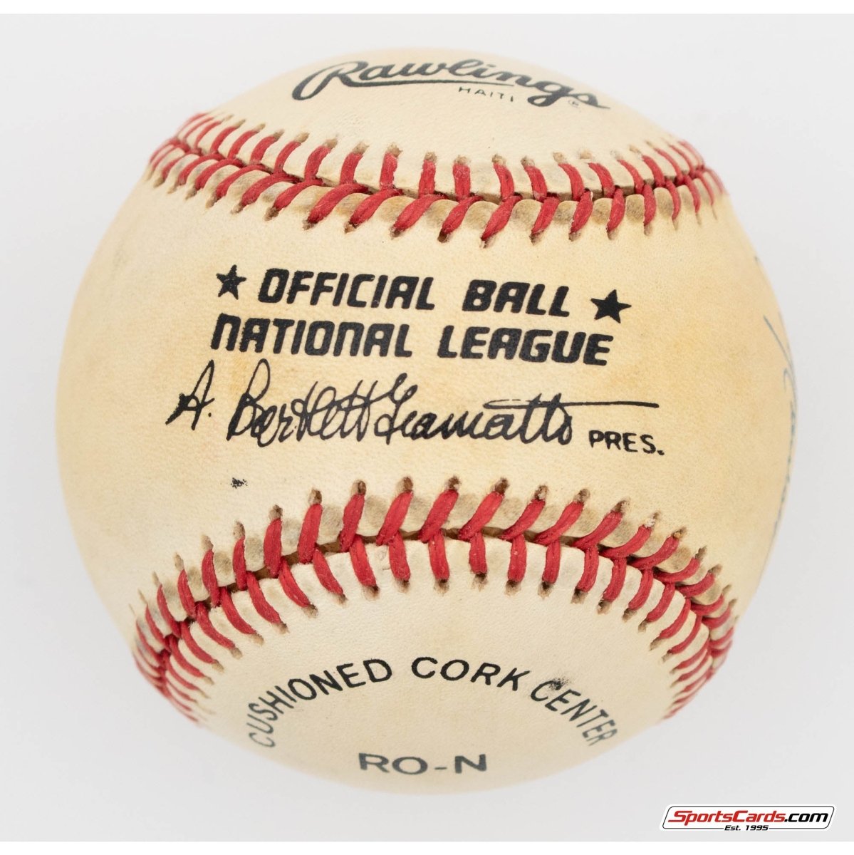 Andre Dawson Single Signed Autographed Baseball BAS