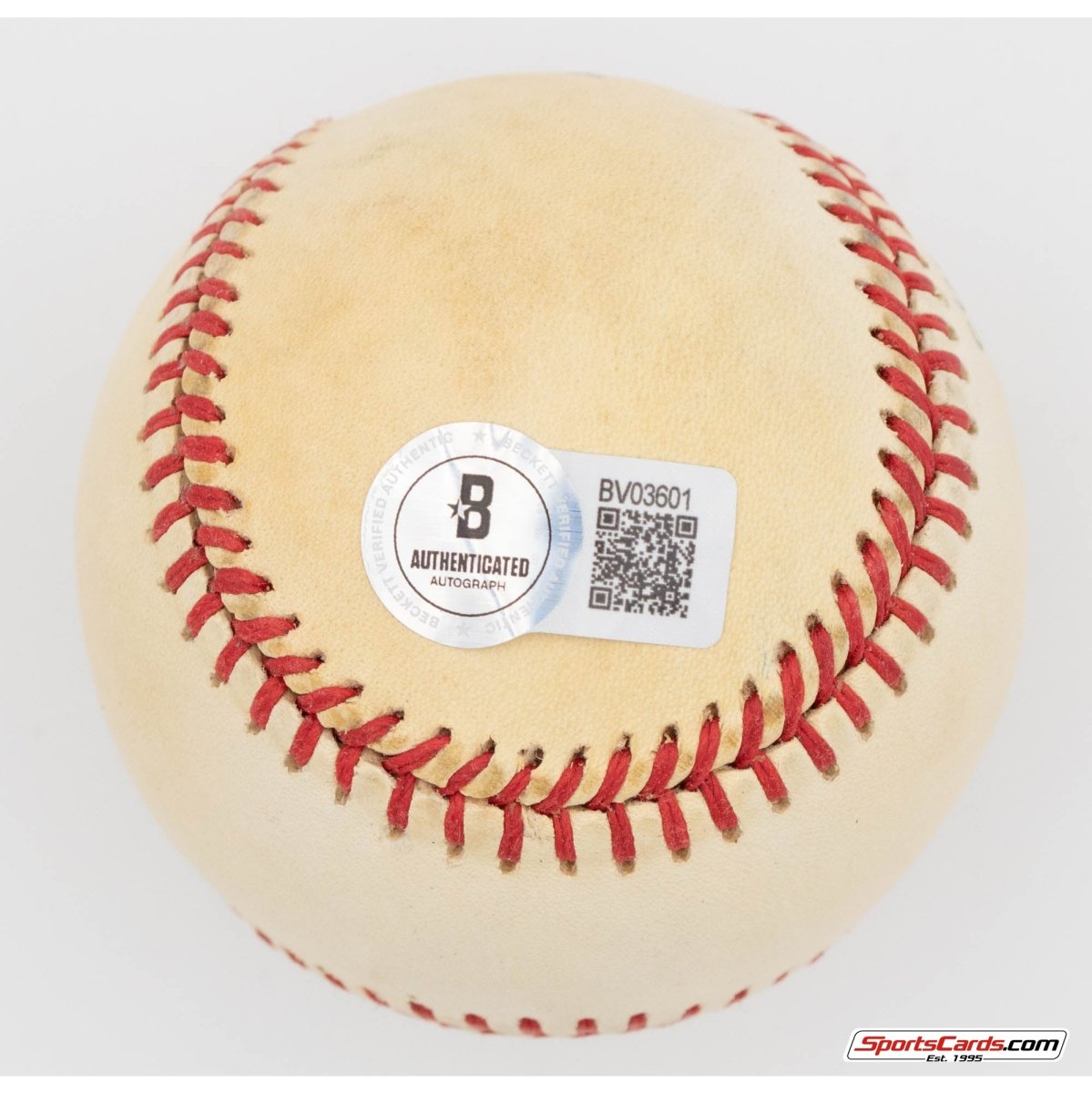 Andre Dawson Single Signed Autographed Baseball BAS