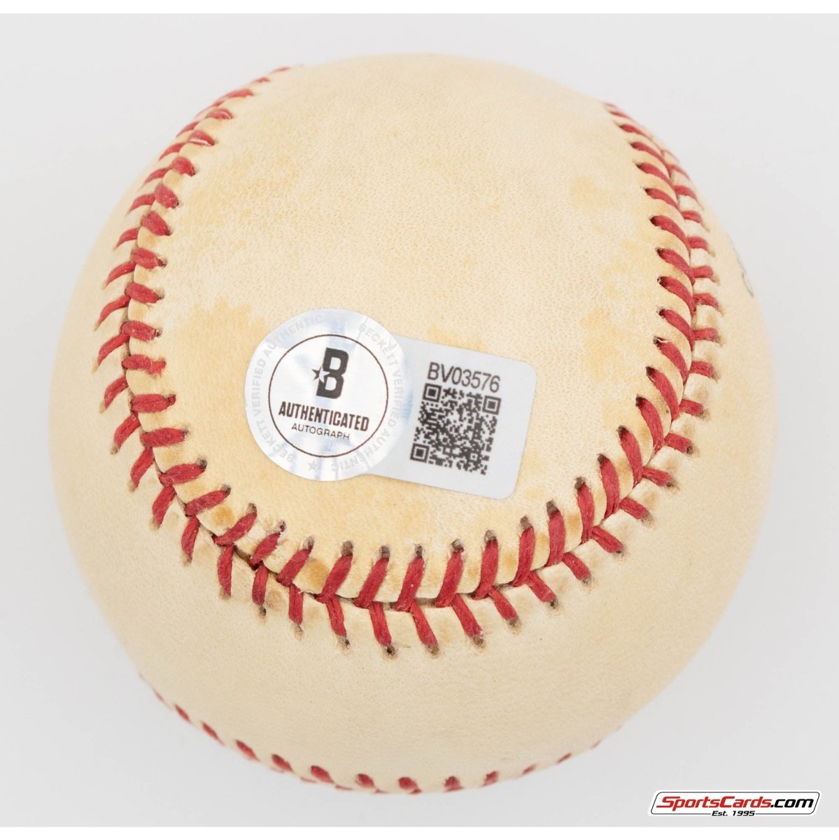 Orlando Cepeda Single Signed Autographed Baseball BAS