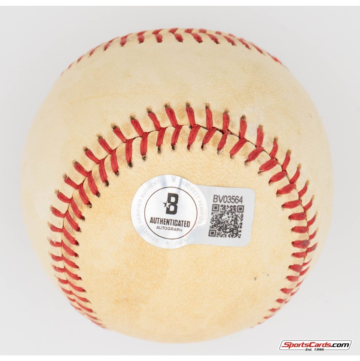 Stan Musial Single Signed Autographed Baseball BAS