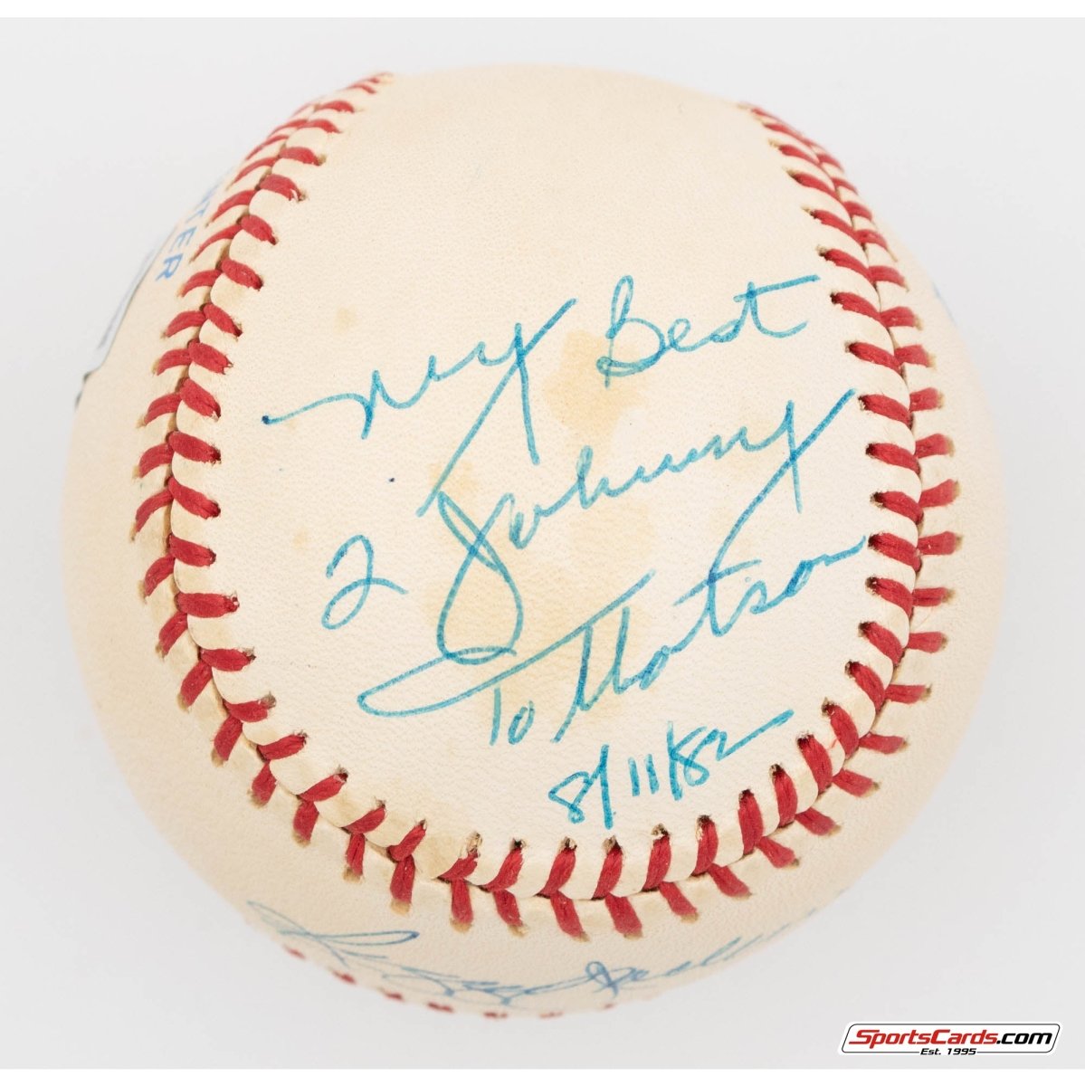 Reggie Jackson Single Signed Autographed Baseball BAS