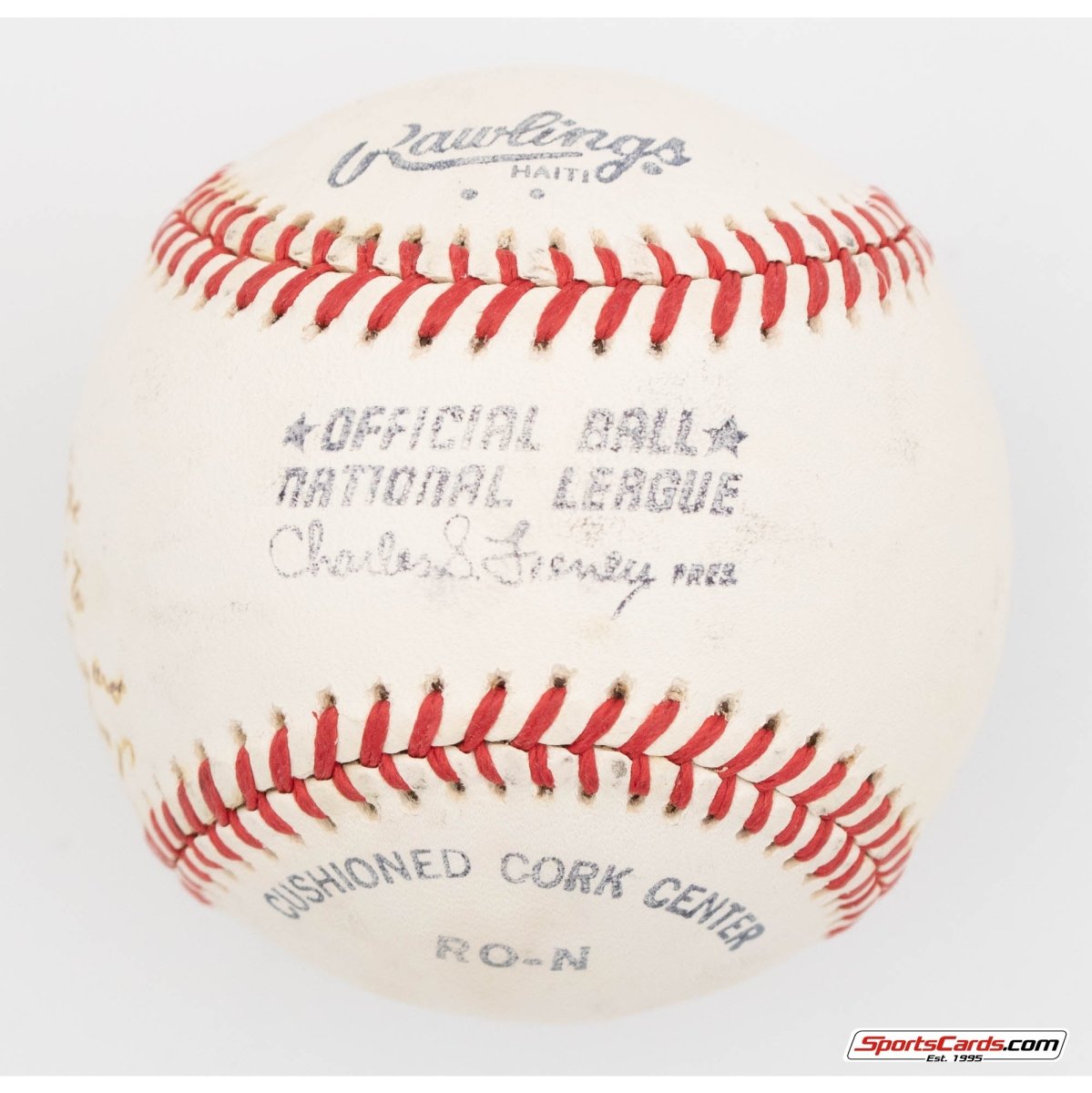 Gary Carter Single Signed Autographed Baseball BAS