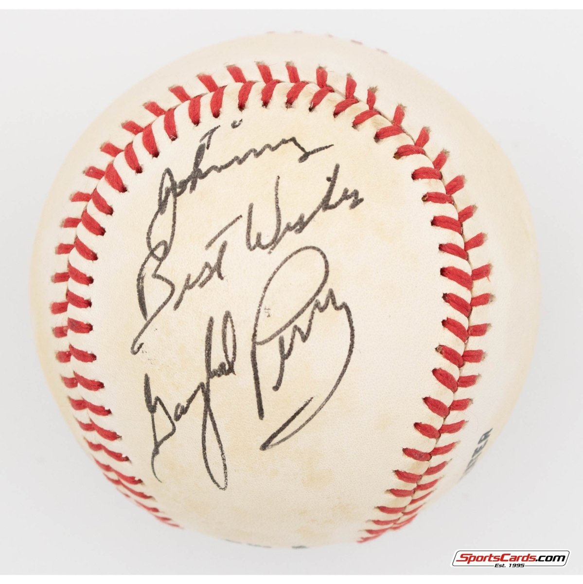 Gaylord Perry Single Signed Autographed Baseball BAS