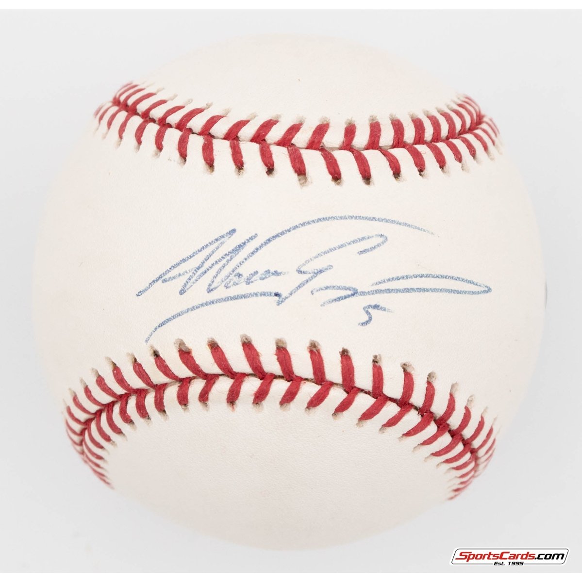 Nomar Garciaparra Single Signed Autographed Baseball BAS