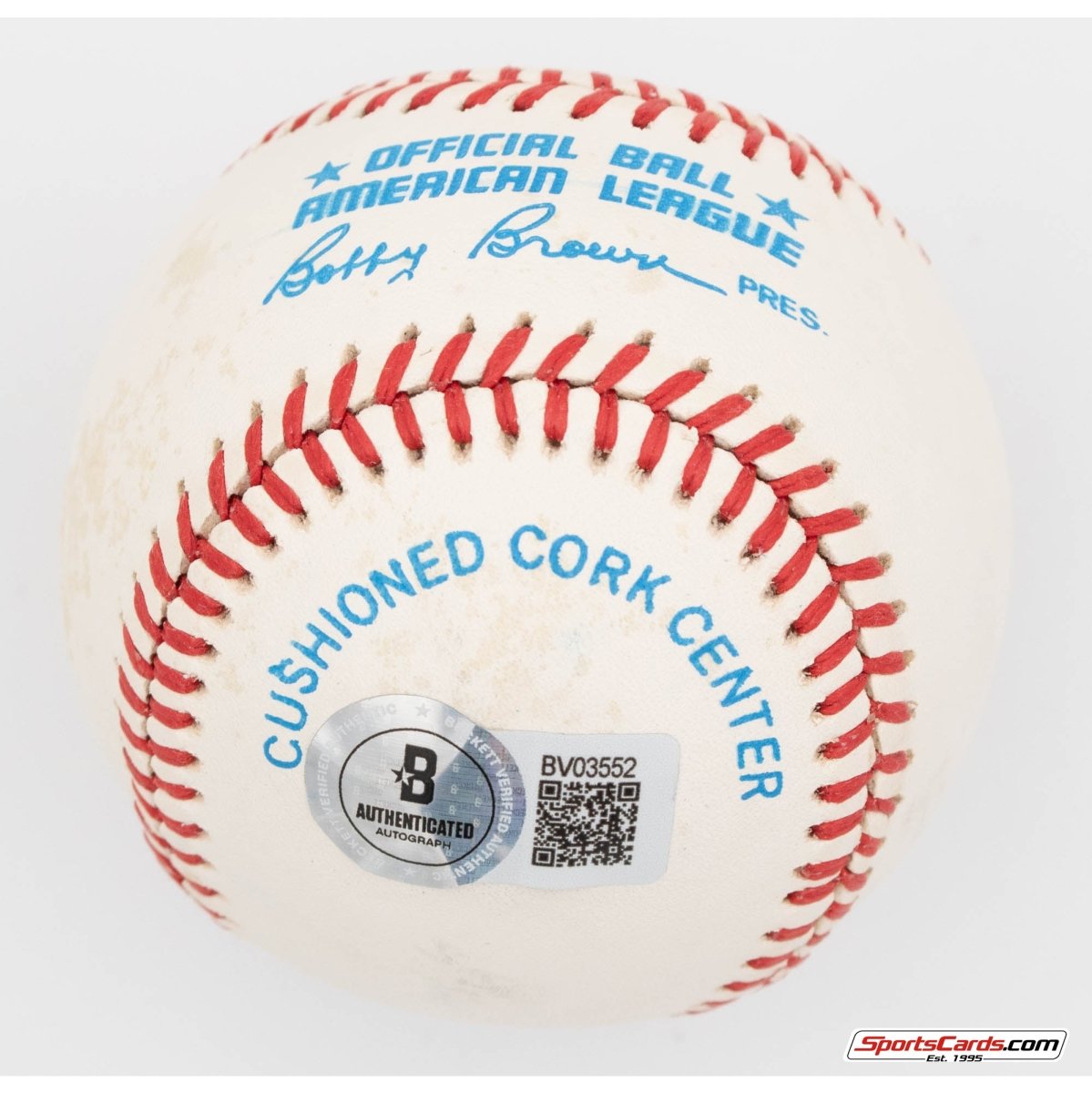 Mark McGwire Single Signed Autographed Baseball BAS