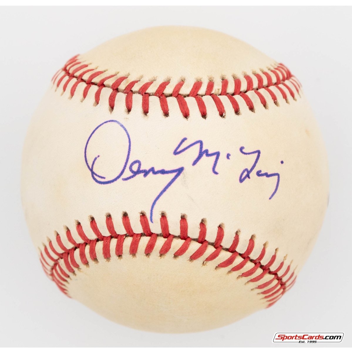 Denny McLain Single Signed Autographed Baseball BAS