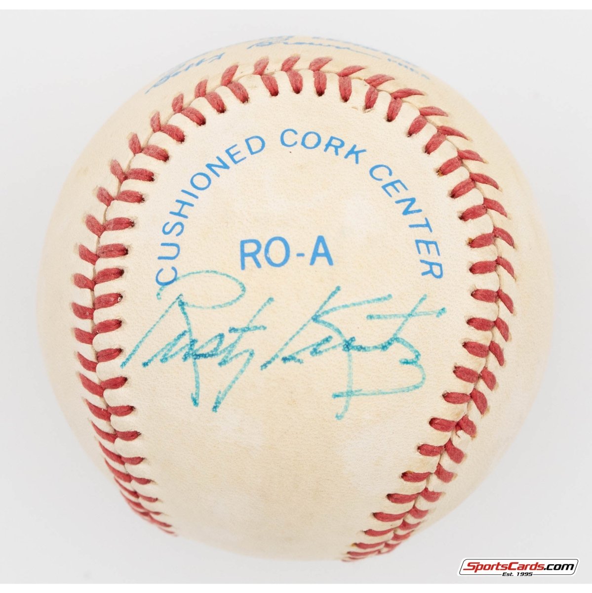 Rusty Kuntz Single Signed Autographed Baseball BAS