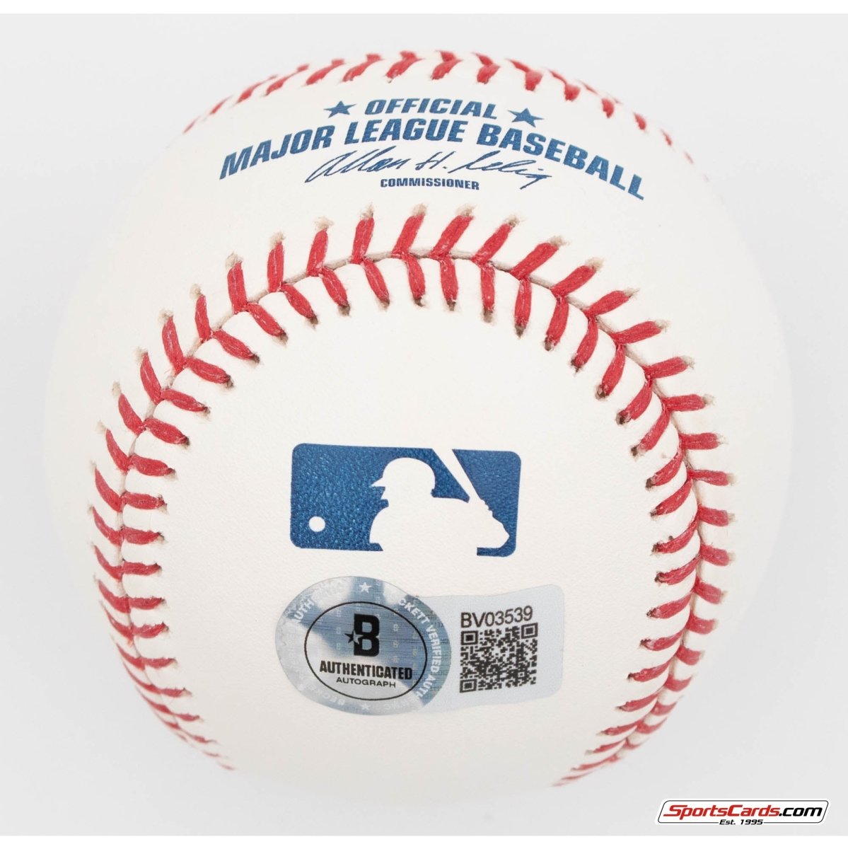 Matt Cain Single Signed Autographed Baseball BAS