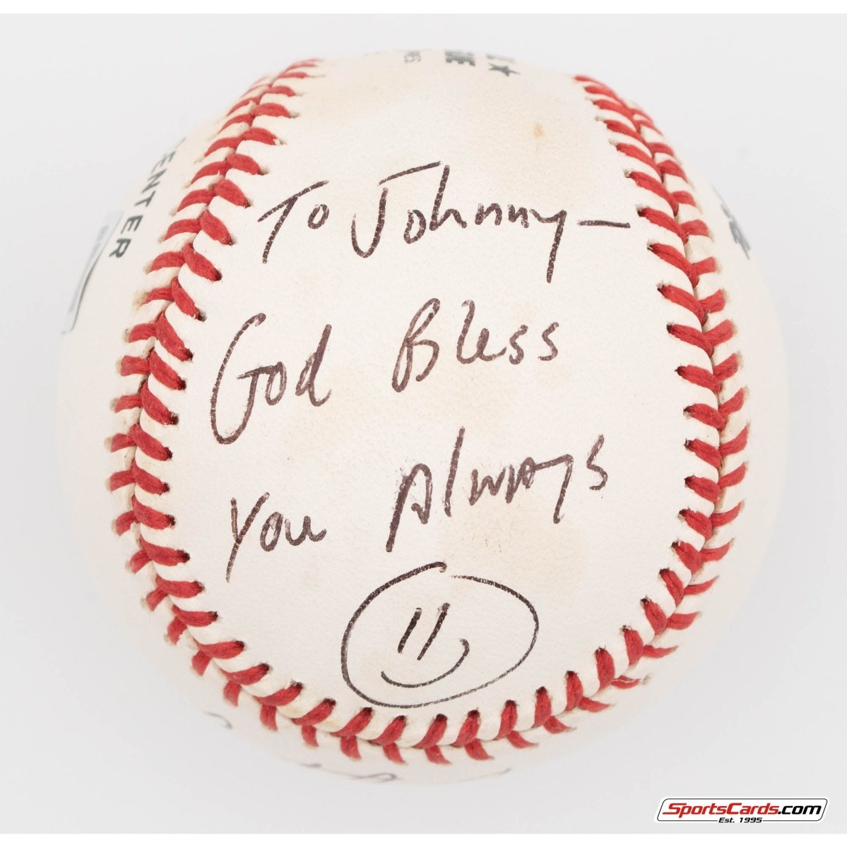 Brett Butler Single Signed Autographed Baseball BAS