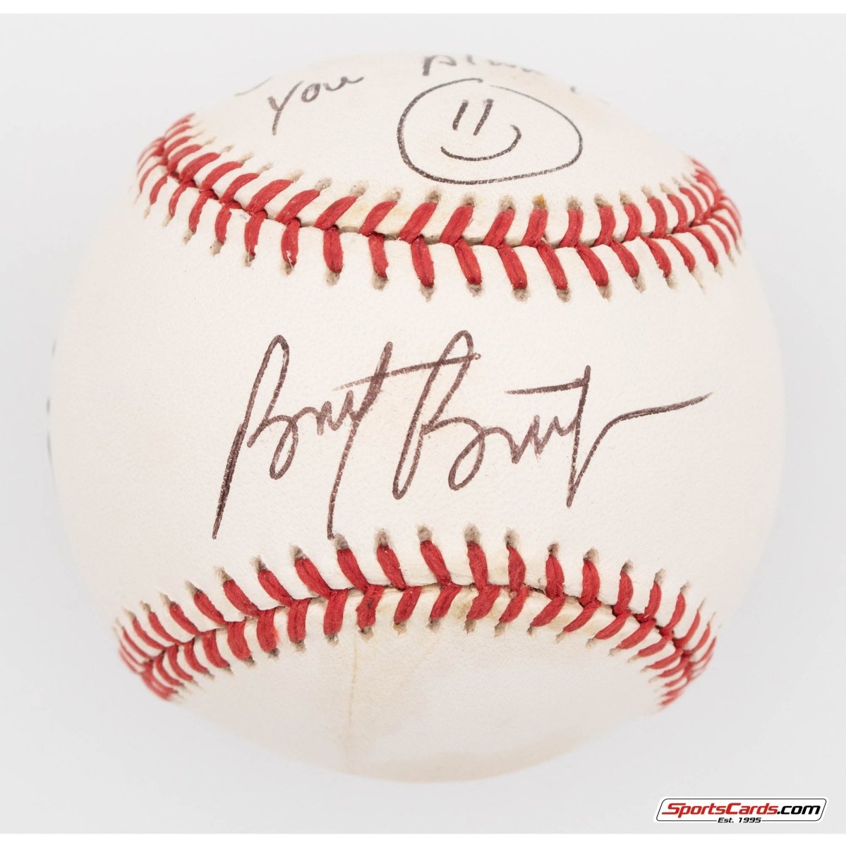 Brett Butler Single Signed Autographed Baseball BAS