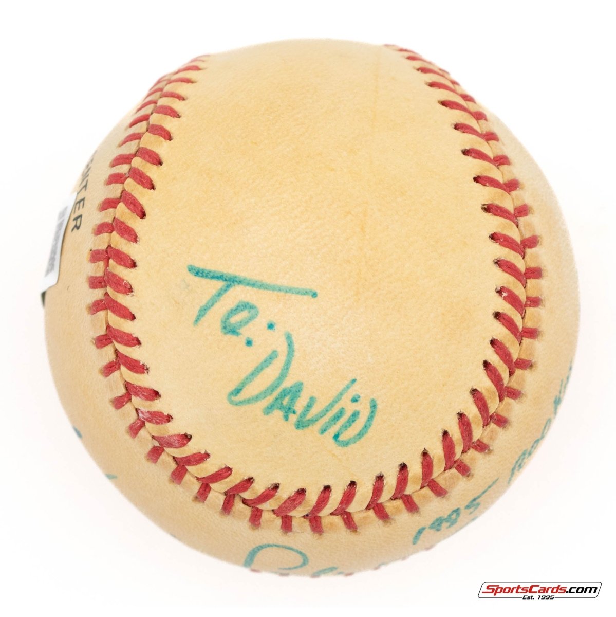 Vince Coleman "1985 Rookie of the Year" Single Signed Autographed Baseball BAS