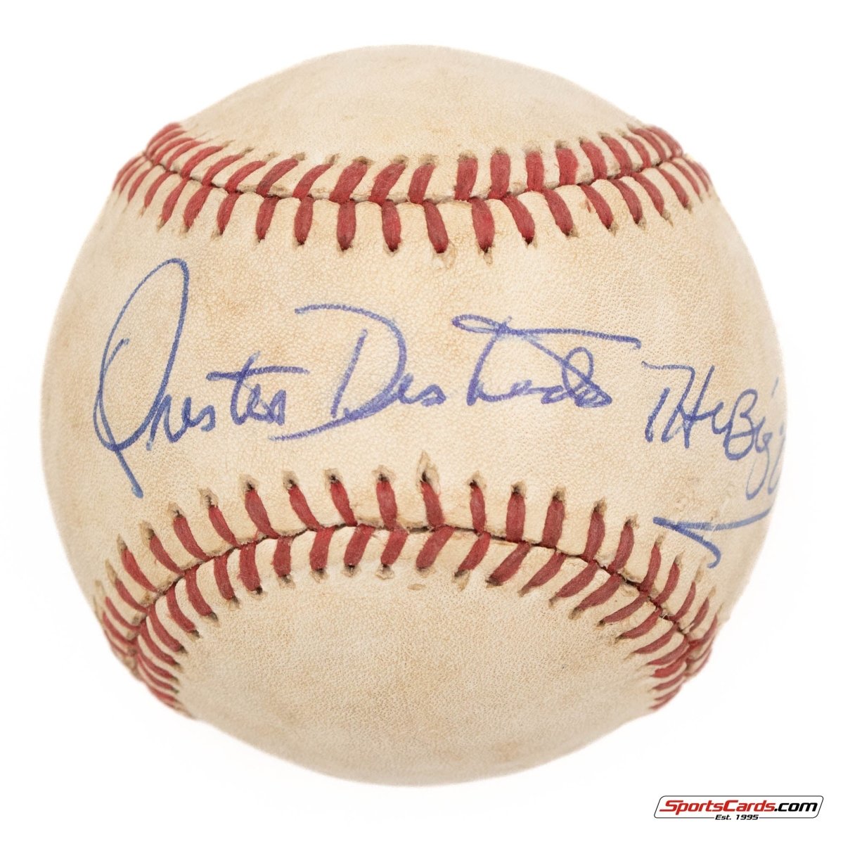 Orestes Destrade "The Big O" Single Signed Autographed Baseball BAS